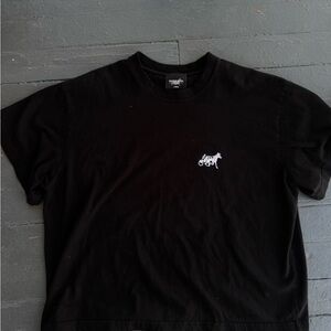 Siegelman Stable Embroidered Logo T-Shirt - Black Size L
